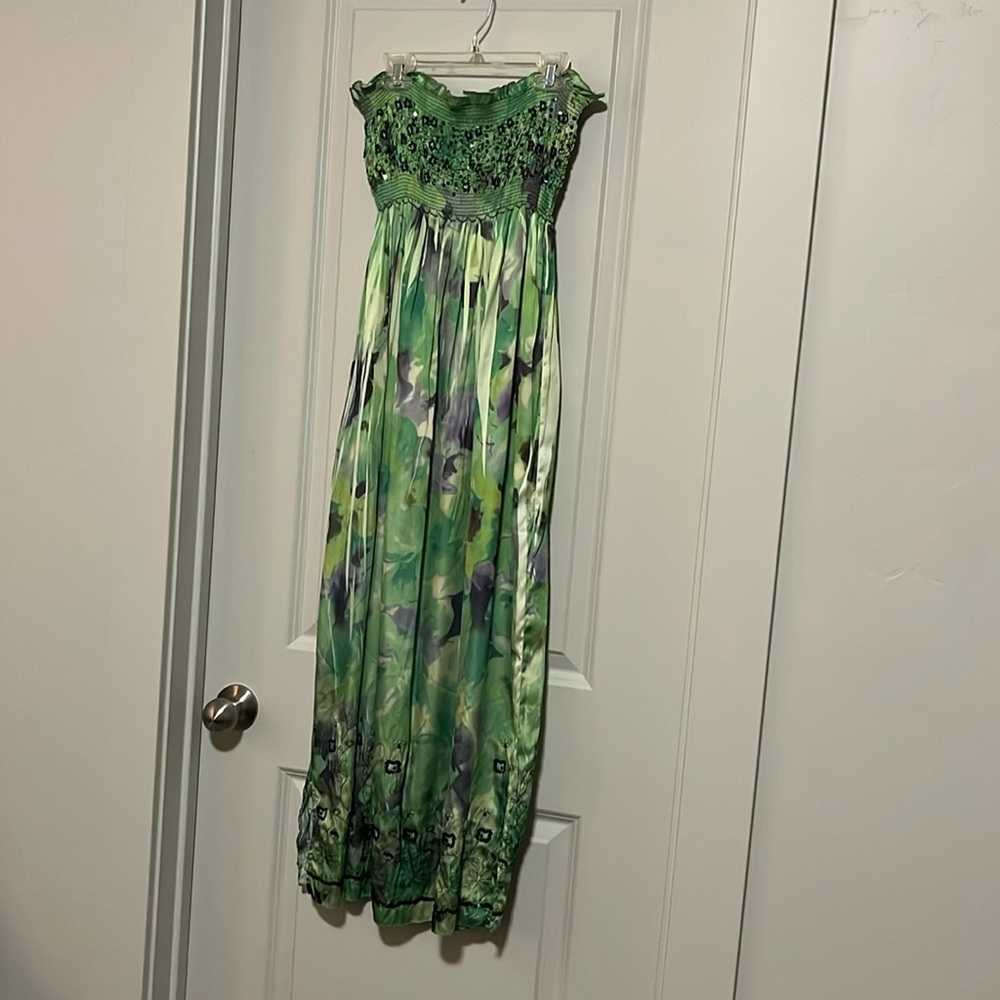 Green dress